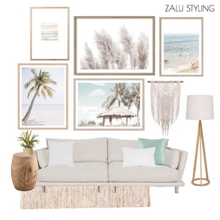 Gallery Wall - Coastal Home Interior Design Mood Board by BecStanley on Style Sourcebook