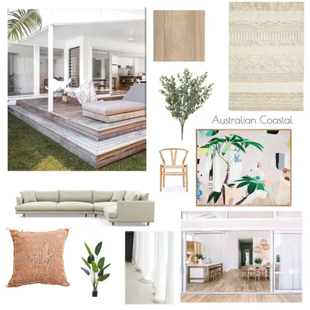 Australian Coastal Dream Brief Interior Design Mood Board by kateorchard on Style Sourcebook