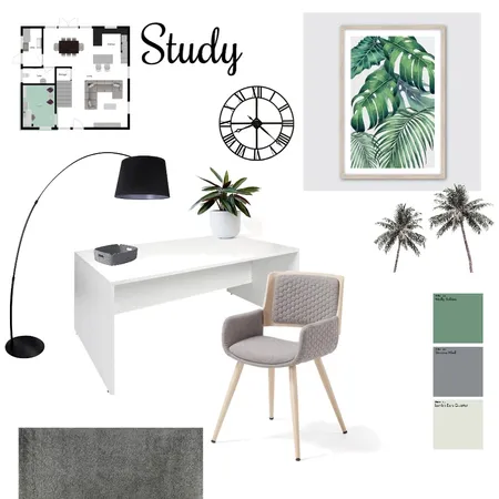 Study Interior Design Mood Board by meganlockyer on Style Sourcebook