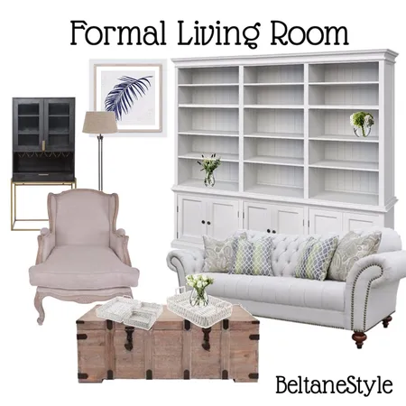 Formal Living Room Interior Design Mood Board by nicbeltane on Style Sourcebook