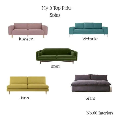 Top Picks March Sofas Interior Design Mood Board by RoisinMcloughlin on Style Sourcebook