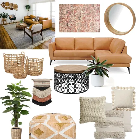 Boho Interior Design Mood Board by claireswanepoel on Style Sourcebook