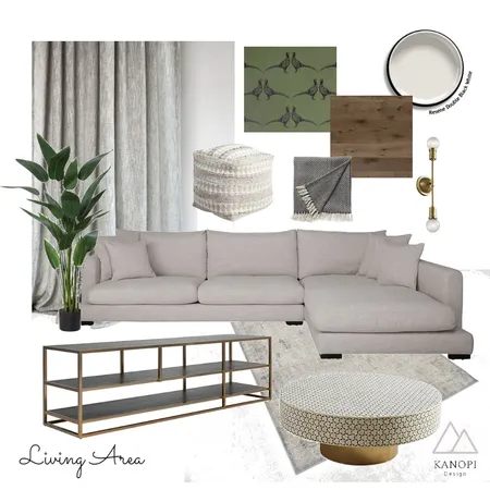 IDIS Assignment 9 Living Area Interior Design Mood Board by Kanopi Interiors & Design on Style Sourcebook