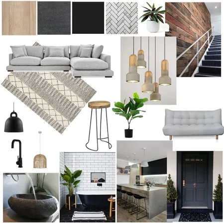 Achromatic Interior Design Mood Board by feigej on Style Sourcebook