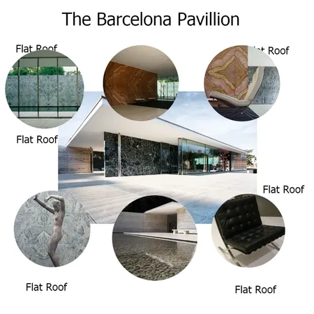 The Barcelona Pavilion Interior Design Mood Board by Jules on Style Sourcebook
