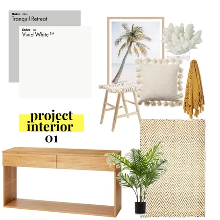 Coastal Palm Retreat Interior Design Mood Board by projectinterior01 on Style Sourcebook