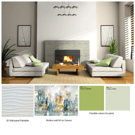 Emphasise on Fire Place area Interior Design Mood Board by Antonio on Style Sourcebook