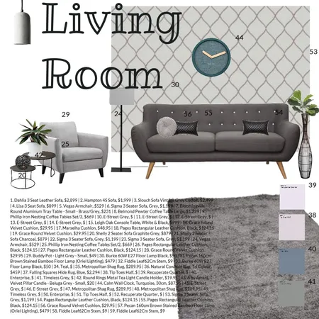 Living Room Interior Design Mood Board by esti1 on Style Sourcebook