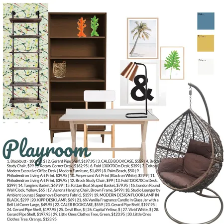 playroom Interior Design Mood Board by esti1 on Style Sourcebook