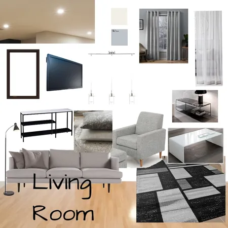 Living Room Interior Design Mood Board by Tickie on Style Sourcebook