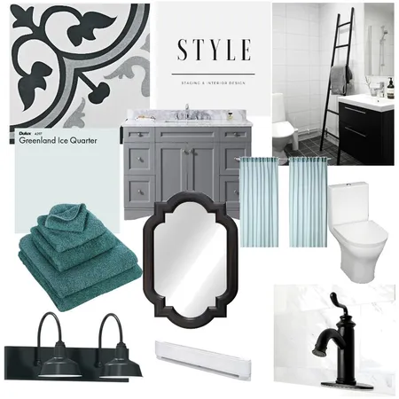 Master Bathroom Interior Design Mood Board by STYLE on Style Sourcebook