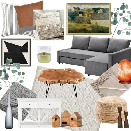farmhouse living room Interior Design Mood Board by leighnav on Style Sourcebook