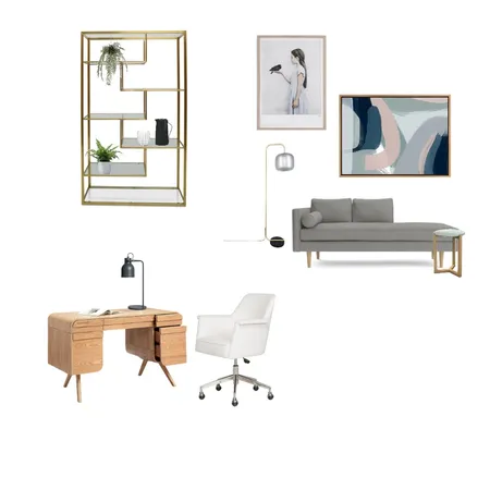 Office with Daybed / Grandchild Retreat Interior Design Mood Board by Connected Interiors on Style Sourcebook