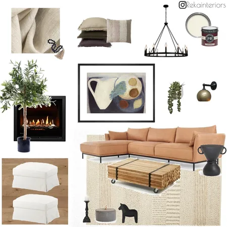 Spanish modern living room Interior Design Mood Board by Reka Fabian on Style Sourcebook