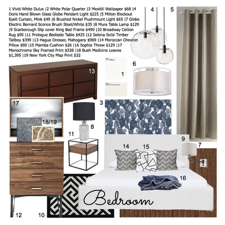 Module 10 Task 4a Interior Design Mood Board by Sabatino on Style Sourcebook