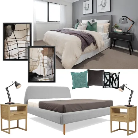Lucy Guest Room Front Interior Design Mood Board by TLC Interiors on Style Sourcebook