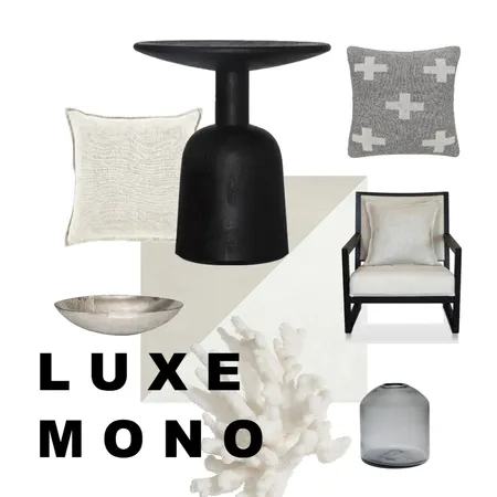 LUXE MONO Interior Design Mood Board by mubu design on Style Sourcebook
