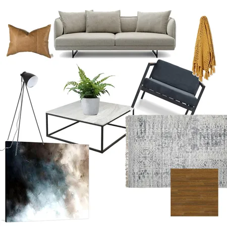 Modern Living Room Interior Design Mood Board by RaydanBlair on Style Sourcebook