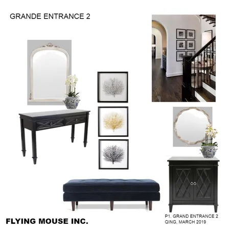 Grand Entrance 2 Interior Design Mood Board by Flyingmouse inc on Style Sourcebook