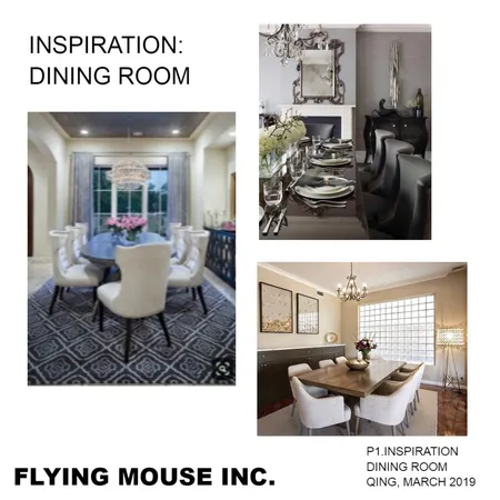 Inspiration for Dining room Interior Design Mood Board by Flyingmouse inc on Style Sourcebook