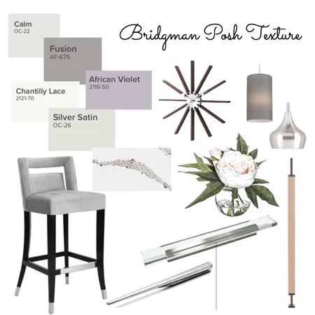 Bridgman Posh Texture Interior Design Mood Board by Catleyland on Style Sourcebook