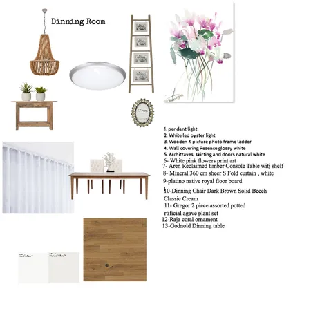 Dinning room 1 Interior Design Mood Board by dialak on Style Sourcebook
