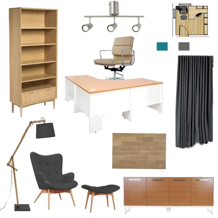Study Room Interior Design Mood Board by lyess on Style Sourcebook