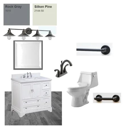 Bathroom Module 9 Interior Design Mood Board by Bercier on Style Sourcebook