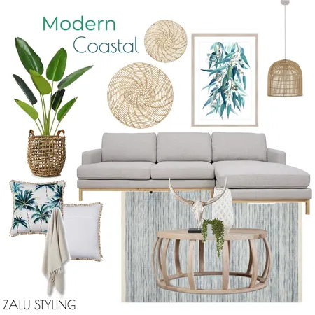 Modern Coastal Interior Design Mood Board by BecStanley on Style Sourcebook