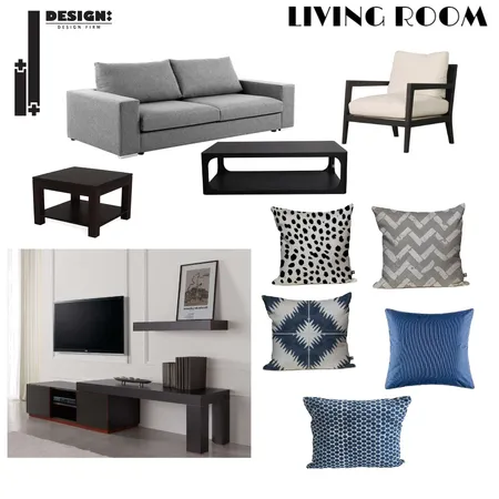 LIVING ROOM Interior Design Mood Board by Rashaasaad on Style Sourcebook