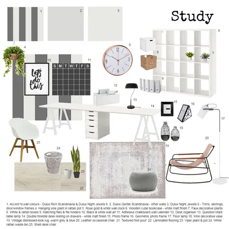 M9 Study Interior Design Mood Board by Zellee Best Interior Design on Style Sourcebook
