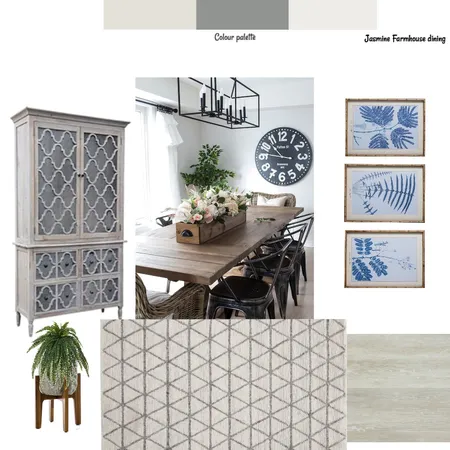 Farmhouse dining room Interior Design Mood Board by Style A Space on Style Sourcebook