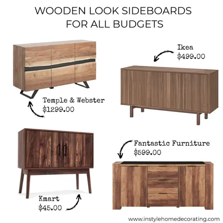 Sideboards Interior Design Mood Board by braydee on Style Sourcebook
