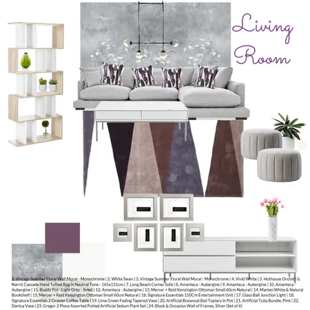 Living room Interior Design Mood Board by Basya101 on Style Sourcebook