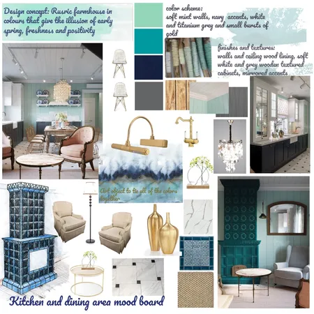 Spring Kitchen moodboard Interior Design Mood Board by Oxana on Style Sourcebook