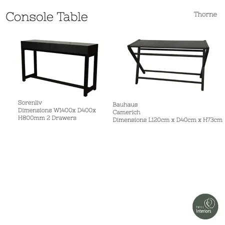 Console Tables Interior Design Mood Board by gsaathof on Style Sourcebook