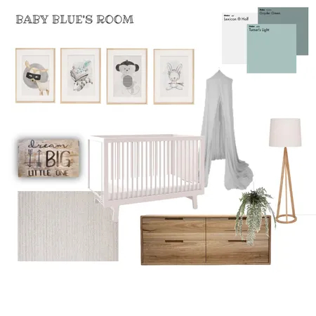 Baby blue's room Interior Design Mood Board by LaraChristie on Style Sourcebook