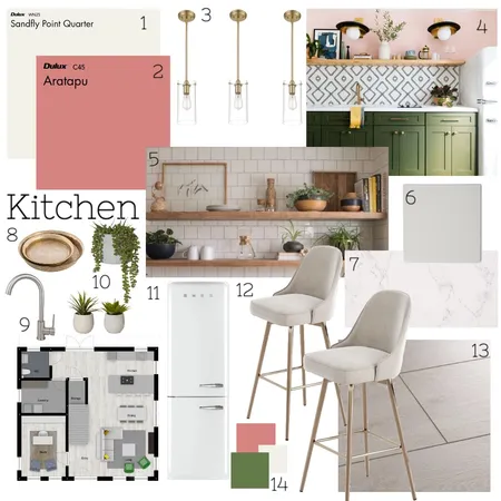 IDI 9 kitchen Interior Design Mood Board by chimeneIDI on Style Sourcebook