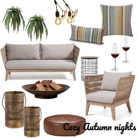 Cozy Autumn Nights Interior Design Mood Board by PetrolBlueDesign on Style Sourcebook