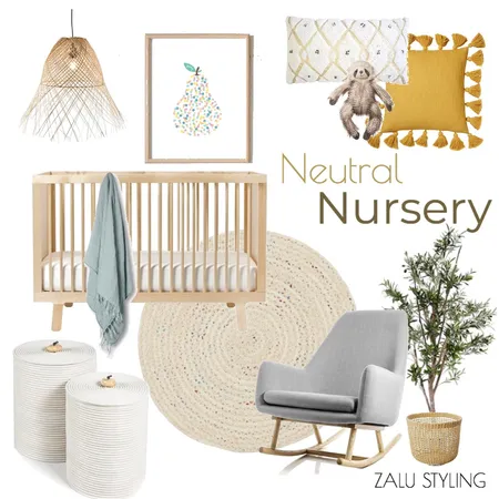 Neutral Nursery Interior Design Mood Board by BecStanley on Style Sourcebook