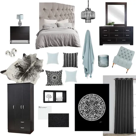 Bedroom Interior Design Mood Board by sadeyasminx on Style Sourcebook