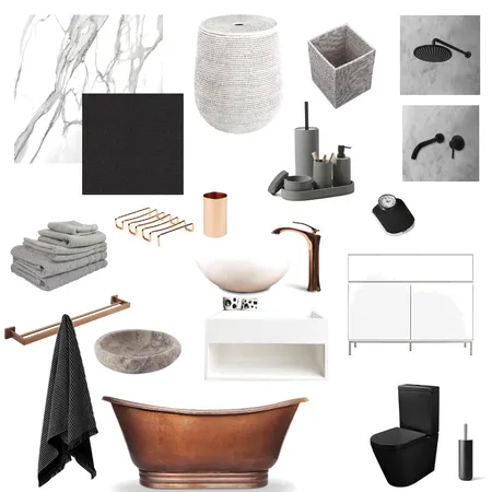 Bathroom Interior Design Mood Board by sadeyasminx on Style Sourcebook