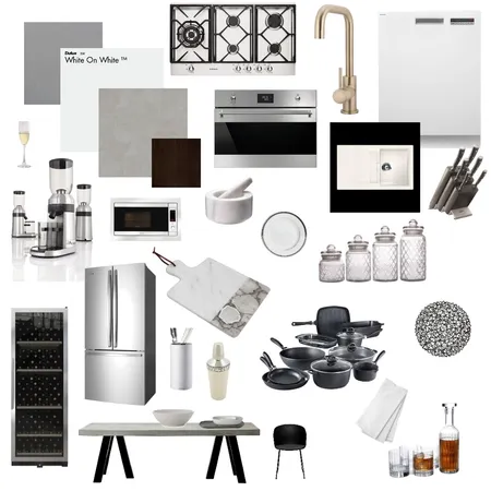 Kitchen/Dining Interior Design Mood Board by sadeyasminx on Style Sourcebook