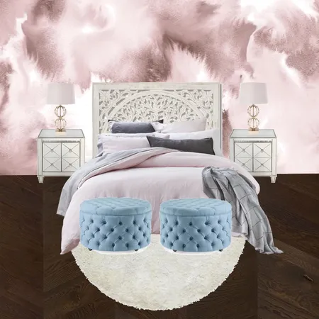 Pink watercolour 4 Interior Design Mood Board by azhara on Style Sourcebook
