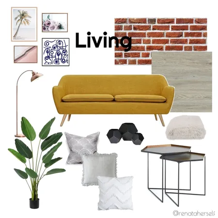 Living Interior Design Mood Board by Renata on Style Sourcebook