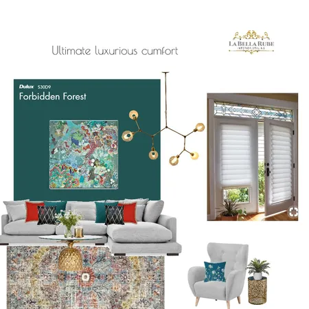 Ultimate luxurious comfort Interior Design Mood Board by La Bella Rube Interior Styling on Style Sourcebook
