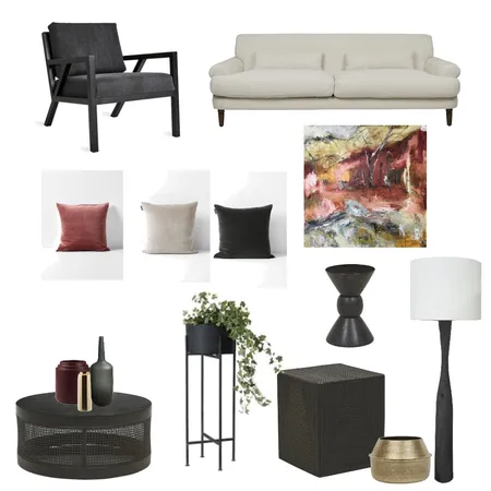 Helen's Living Room Interior Design Mood Board by frances on Style Sourcebook