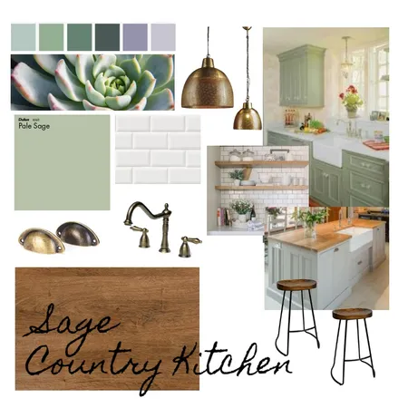 Sage Country Interior Design Mood Board by KerriJean on Style Sourcebook