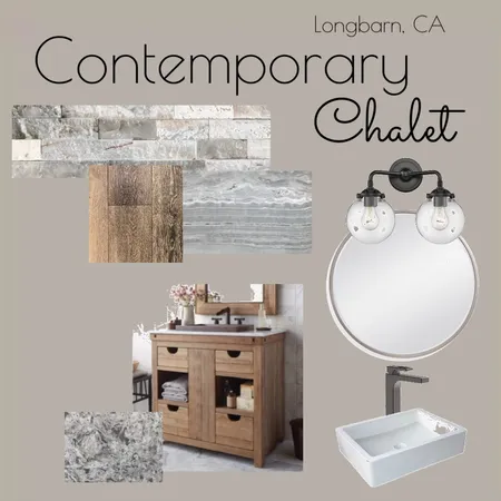 Contemporary Chalet Bathroom Interior Design Mood Board by nkasprzyk on Style Sourcebook