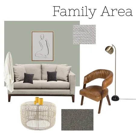 Assignment 9 - Family Area Interior Design Mood Board by ReneeWalker on Style Sourcebook